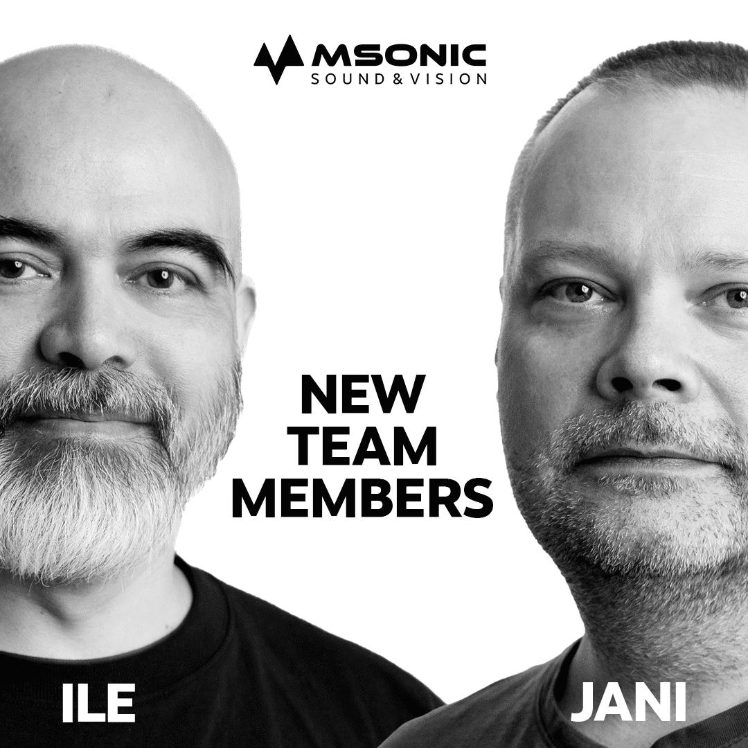 Headshots of new team members Ile and Jani